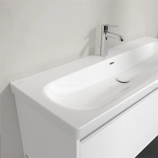 Villeroy Skyla beépíthető mosdó 1200 x 460 mm fehér alpin