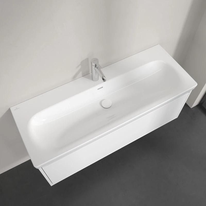 Villeroy Skyla beépíthető mosdó 1200 x 460 mm fehér alpin