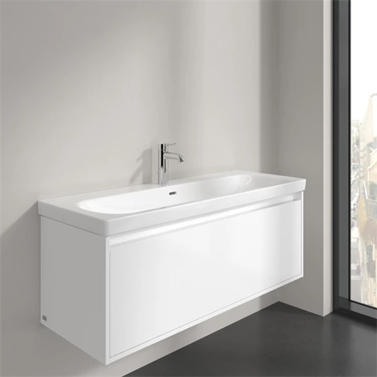 Villeroy Skyla beépíthető mosdó 1200 x 460 mm fehér alpin