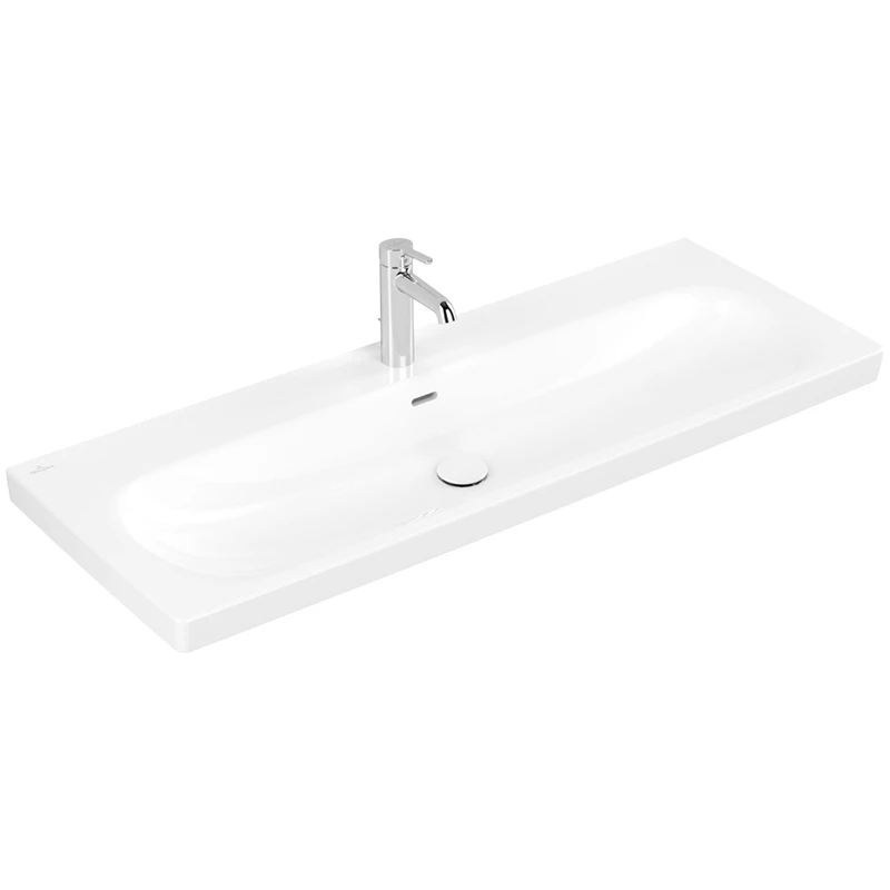 Villeroy Skyla beépíthető mosdó 1200 x 460 mm fehér alpin