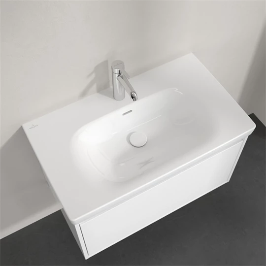 Villeroy Skyla beépíthető mosdó 800 x 460 mm fehér alpin