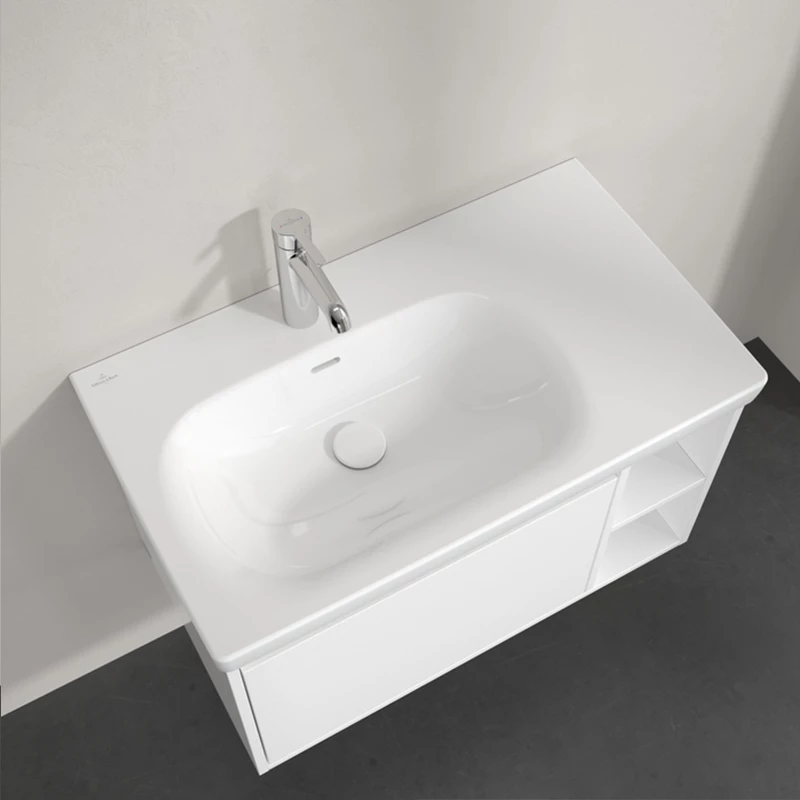 Villeroy Skyla beépíthető mosdó 800 x 460 mm fehér alpin