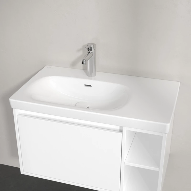 Villeroy Skyla beépíthető mosdó 800 x 460 mm fehér alpin