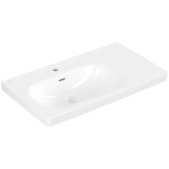Villeroy Skyla beépíthető mosdó 800 x 460 mm fehér alpin