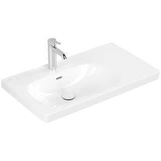 Villeroy Skyla beépíthető mosdó 800 x 460 mm fehér alpin