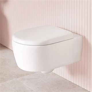 Villeroy Skyla kombipack falra szerelhető, TwistFlush[e3], Ovális, Mélyöblítésű WC TwistFlush[e3]