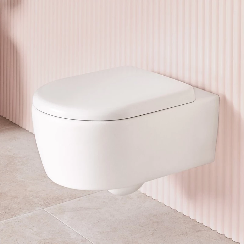 Villeroy Skyla kombipack falra szerelhető, TwistFlush[e3], Ovális, Mélyöblítésű WC TwistFlush[e3]