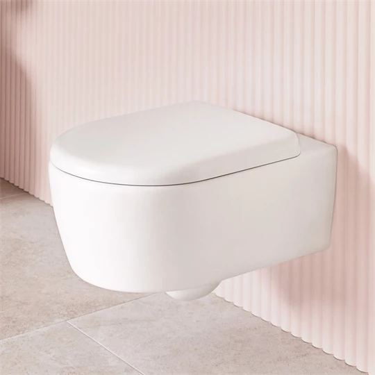 Villeroy Skyla kombipack falra szerelhető, TwistFlush[e3], Ovális, Mélyöblítésű WC TwistFlush[e3]