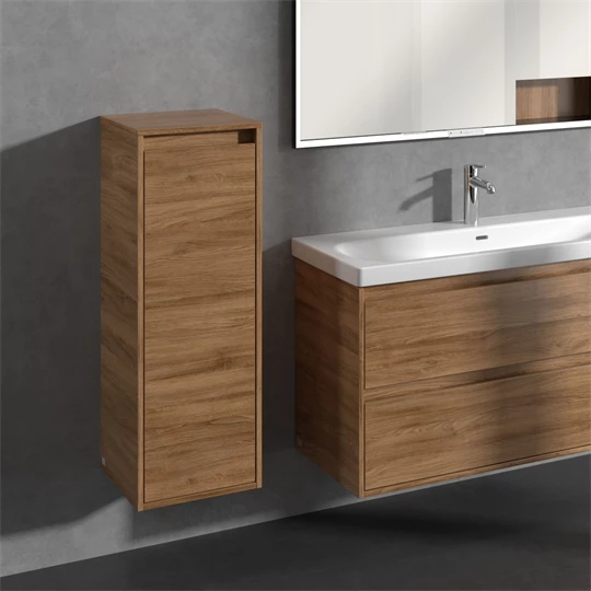 Villeroy Skyla oldalszekrény 350 x 1000 x 349 mm, Oak Kansas