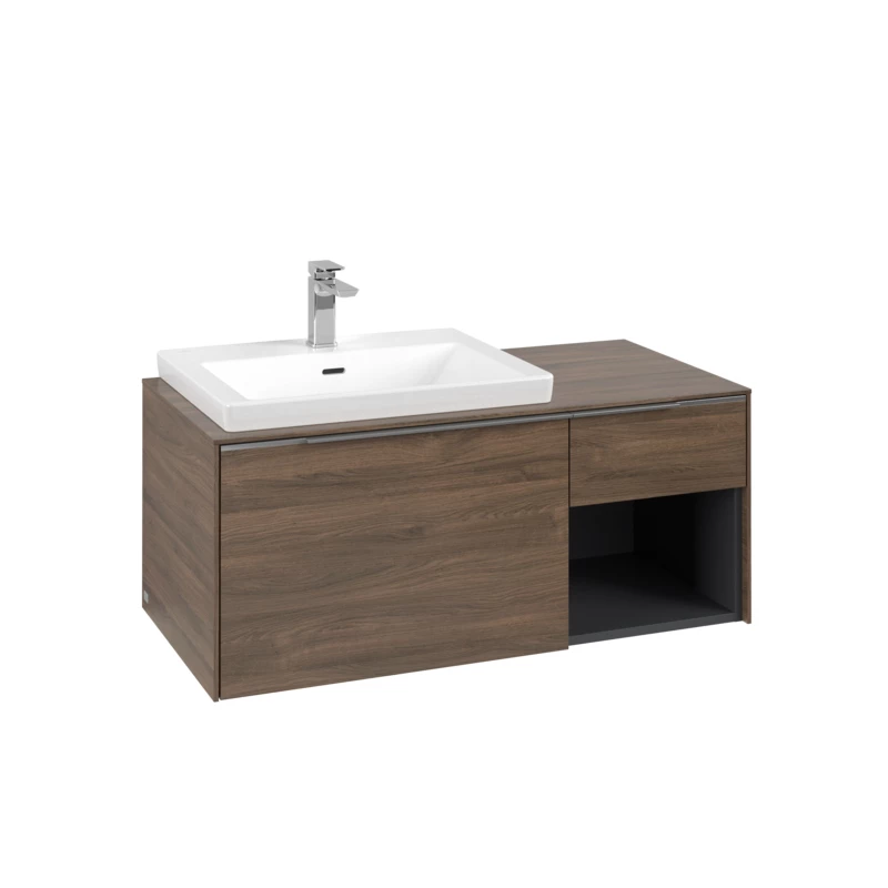 Villeroy Subway 3.0 alsószekrény, 1001 x 422,5 x 516 mm arizona oak, fürdőszoba bútor