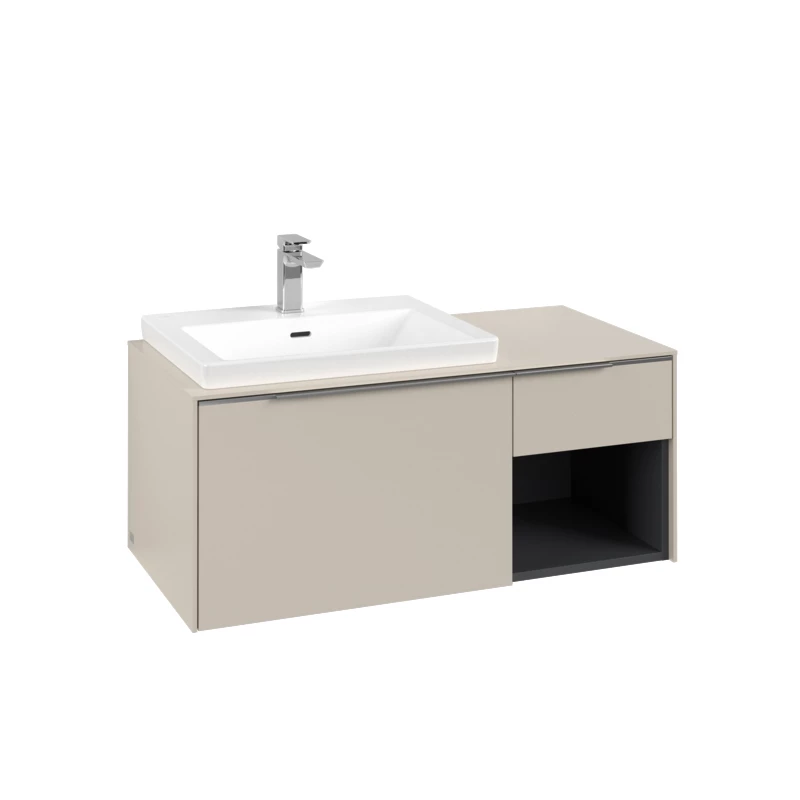 Villeroy Subway 3.0 alsószekrény, 1001 x 422,5 x 516 mm cashmere grey, fürdőszoba bútor