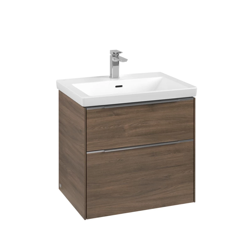 Villeroy Subway 3.0 alsószekrény, 622 x 576 x 478 mm arizona oak, fürdőszoba bútor