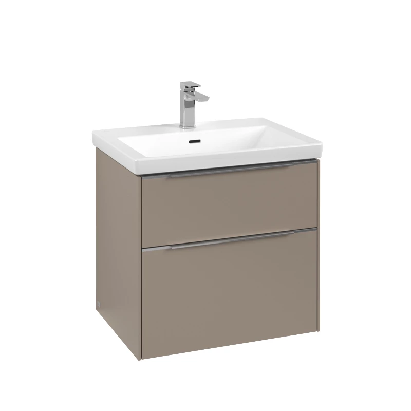 Villeroy Subway 3.0 alsószekrény, 622 x 576 x 478 mm taupe, fürdőszoba bútor