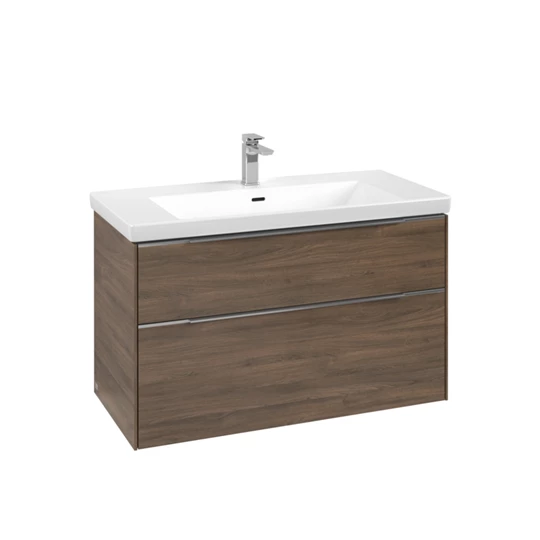Villeroy Subway 3.0 alsószekrény, 973 x 576 x 478 mm arizona oak, fürdőszoba bútor