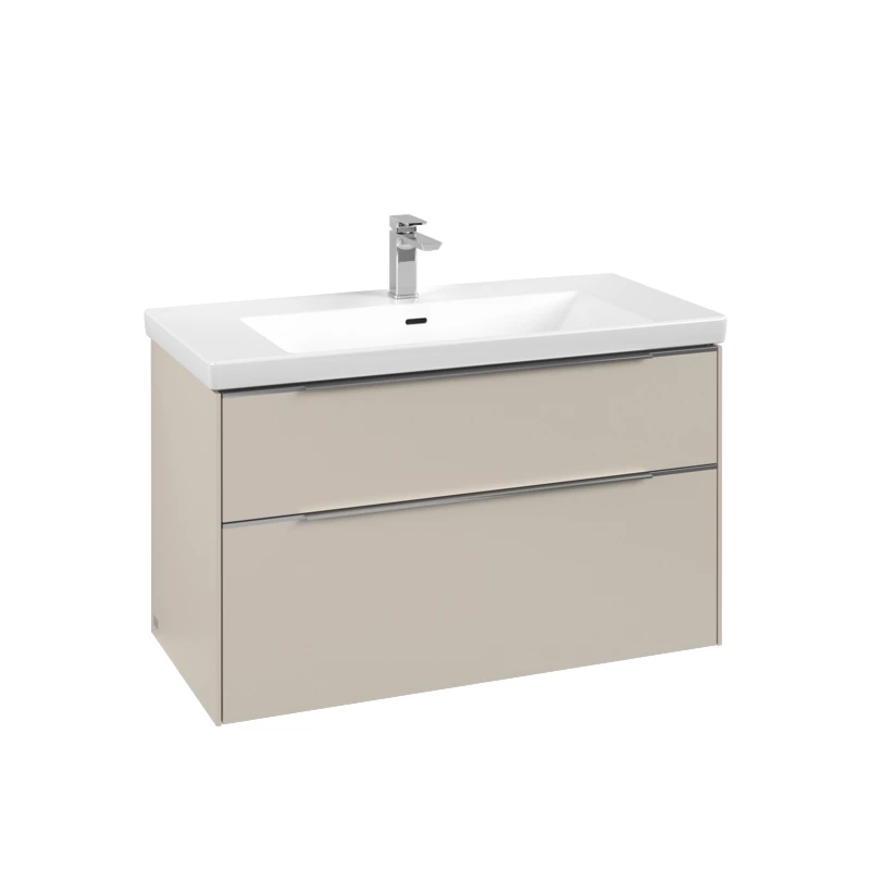 Villeroy Subway 3.0 alsószekrény, 973 x 576 x 478 mm cashmere grey, fürdőszoba bútor