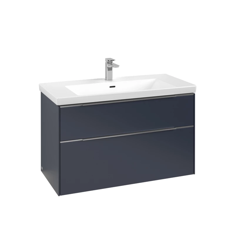 Villeroy Subway 3.0 alsószekrény, 973 x 576 x 478 mm marine blue, fürdőszoba bútor