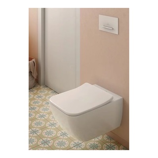 Villeroy Venticello fali wc csésze, 375x560 mm, mélyöblítésű, DirectFlush, SupraFix 3.0 rögzítőkészlettel