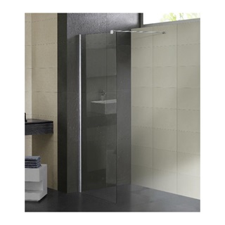Wellis Astro 90 walk-in zuhanyfal 90*190 cm, merevítő rúddal és fali profillal, easy-Clean bevonattal, zuhanykabinhoz