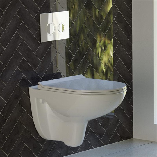 Wellis Clarice falsík mögötti WC tartály 50x9x113,8 cm