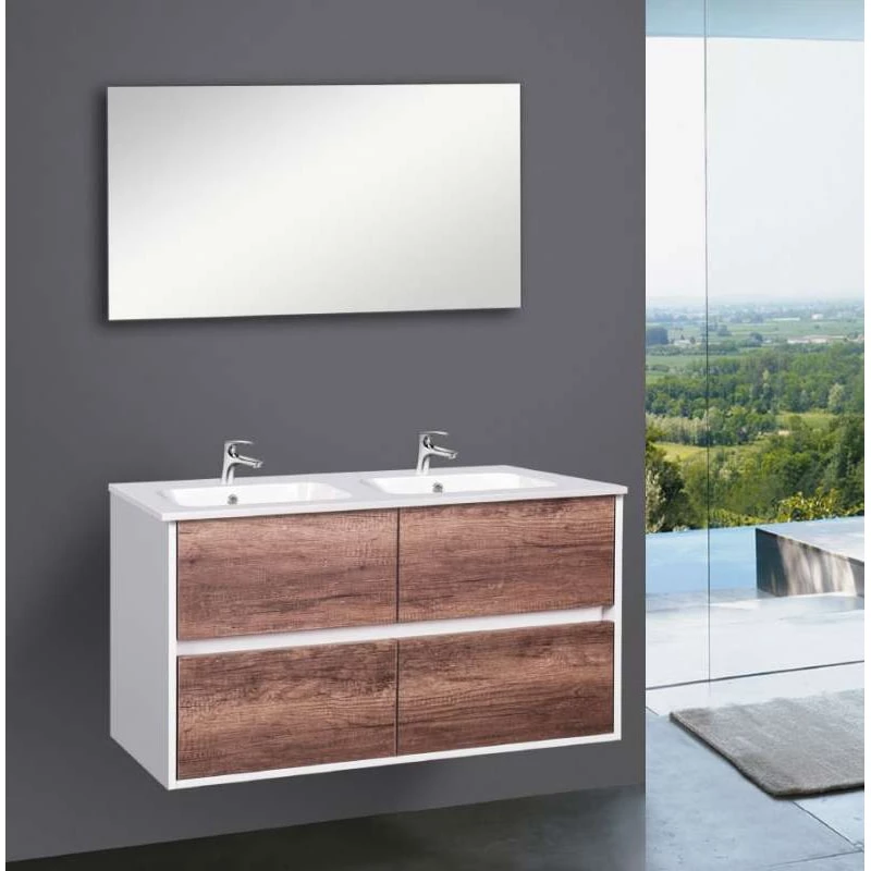 Wellis Ginger 120 4 fiókos mosdószekrény, 119x45x55 cm, fürdőszoba bútor