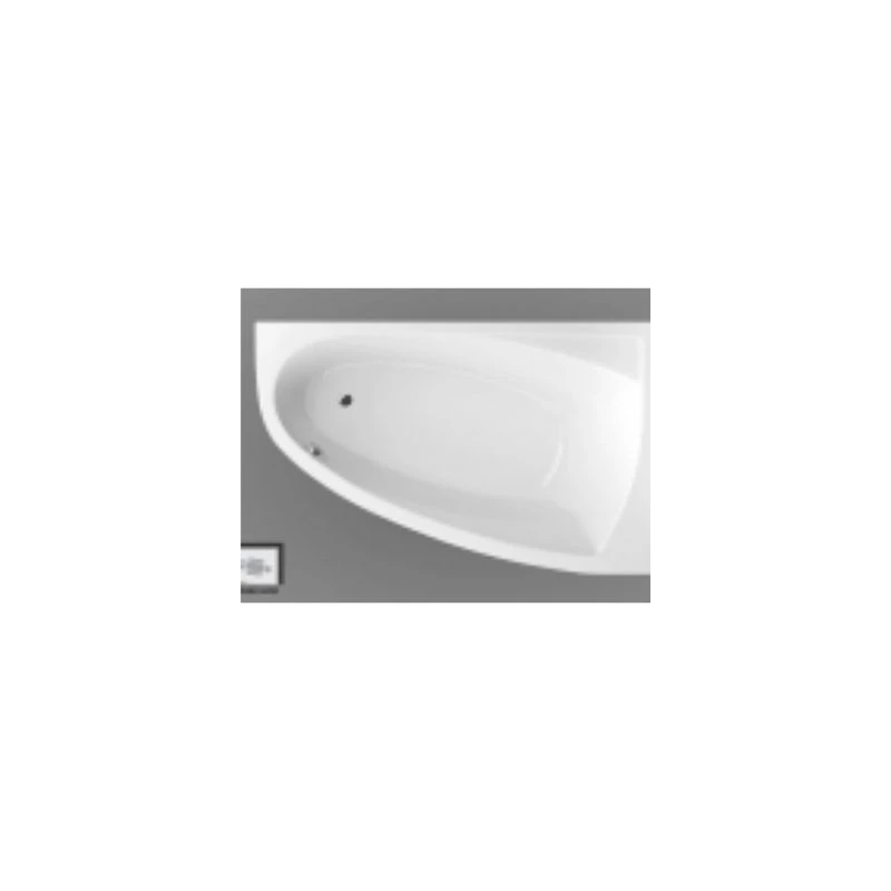 Wellis Matana balos aszimmetrikus kád 160, 160x100x60 cm, lábbal, 215 l