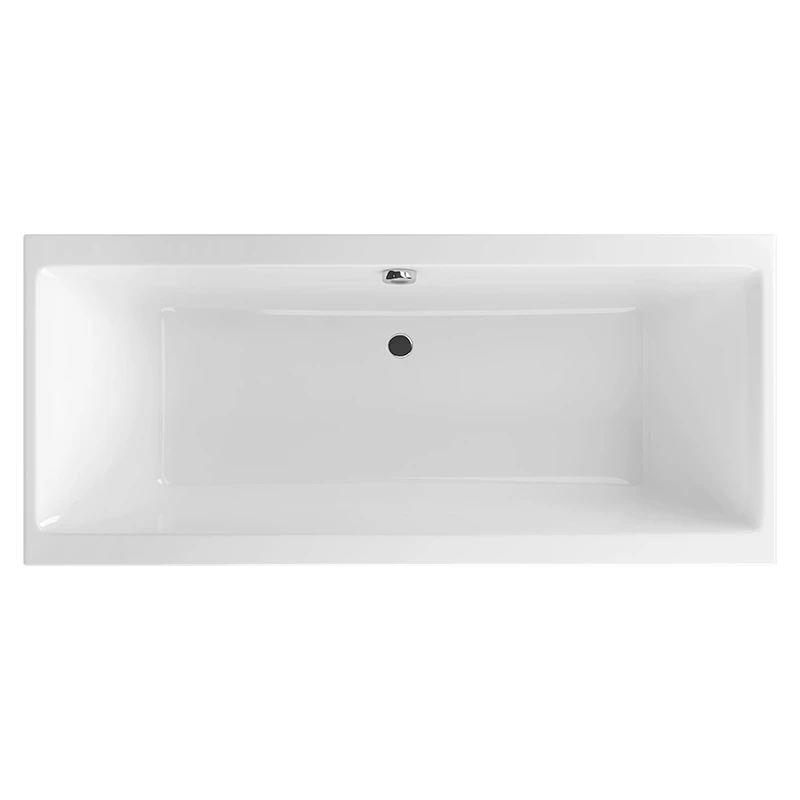 Wellis Tengiz akril egyenes kád 160, 160x75x60 cm, lábbal, 215 l