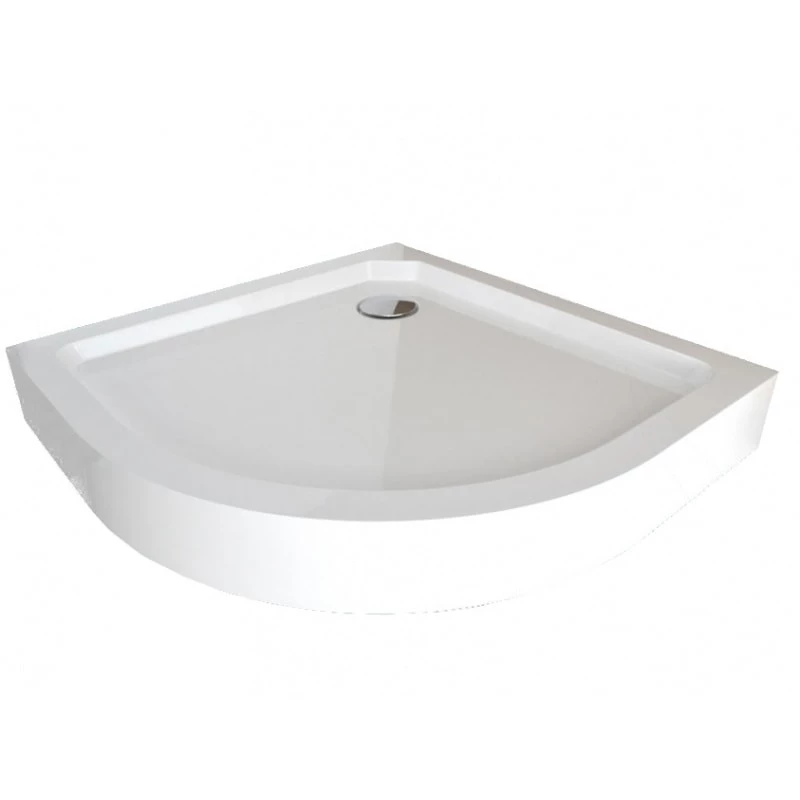 Wellis zuhanytálca íves, magas, 90x90x15, 90x90x15 cm