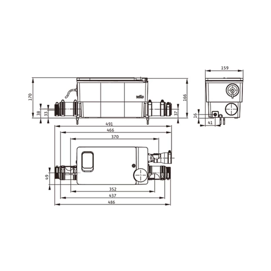 Wilo-DrainLift MINI3-XXS-EF