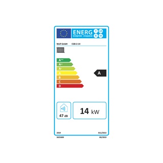 Wolf CGB-2-14 fali kondenzációs fűtő gázkazán 14 kW