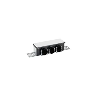 Zehnder CLD-P 75 széles levegőnyílás ház, 3 ComfoTube 75 szellőzőcső csatlakoztatható, 115 mm, hosszú oldalon csatlakozó