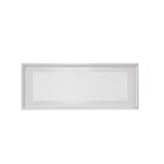 Zehnder Formatervezett takarórács, Pisa, fehér, be- és elvezetett levegőhöz, 350 x 130 mm, CLF-hez