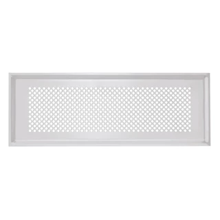 Zehnder Formatervezett takarórács, Pisa, nemesacél, be- és elvezetett levegőhöz, 260 x 160 mm, CLD-P, CLD-WC-hez