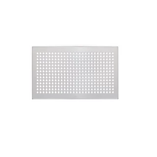 Zehnder Formatervezett takarórács, Roma, fehér, be- és elvezetett levegőhöz, 260 x 160 mm, CLD-P, CLD-WC-hez