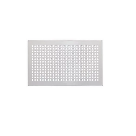 Zehnder Formatervezett takarórács, Roma, fehér, be- és elvezetett levegőhöz, 260 x 160 mm, CLD-P, CLD-WC-hez