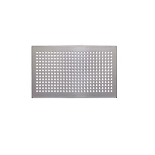Zehnder Formatervezett takarórács, Roma, nemesacél, be- és elvezetett levegőhöz, 260 x 160 mm, CLD-P, CLD-WC-hez