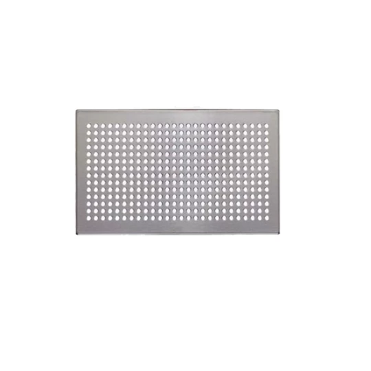 Zehnder Formatervezett takarórács, Roma, nemesacél, be- és elvezetett levegőhöz, 260 x 160 mm, CLD-P, CLD-WC-hez