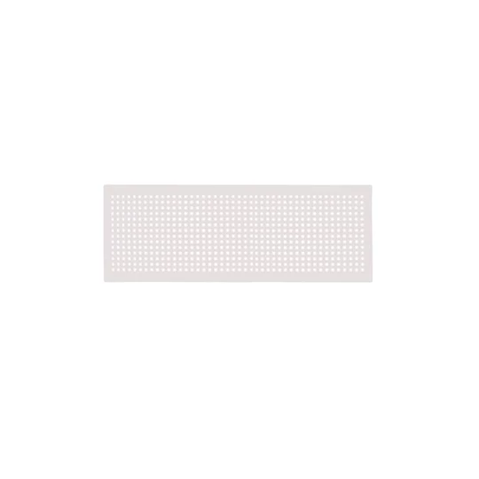 Zehnder Formatervezett takarórács, Torino, fehér, be- és elvezetett levegőhöz, 260 x 160 mm, CLD-P, CLD-WC-hez