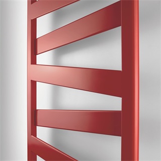 Zehnder Kazeane törölközőszárító radiátor 1017x600 mm, Flame Red (3000)