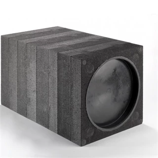 Zehnder Négyzet keresztmetszetű fali átvezető, EPP, 360 x 360 mm, hossz = 600 mm, 2 db záródugóval