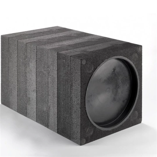Zehnder Négyzet keresztmetszetű fali átvezető, EPP, 360 x 360 mm, hossz = 600 mm, 2 db záródugóval