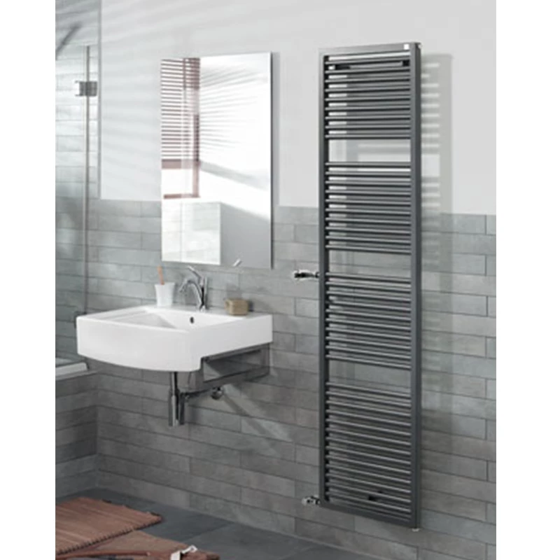 Zehnder Universal törölközőszárító radiátor 1195x500 mm, Jet Black (RAL9005)