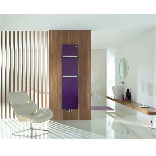 Zehnder Vitalo Bar törölközőszárító radiátor 1250x500 mm, Violet (RAL0518)