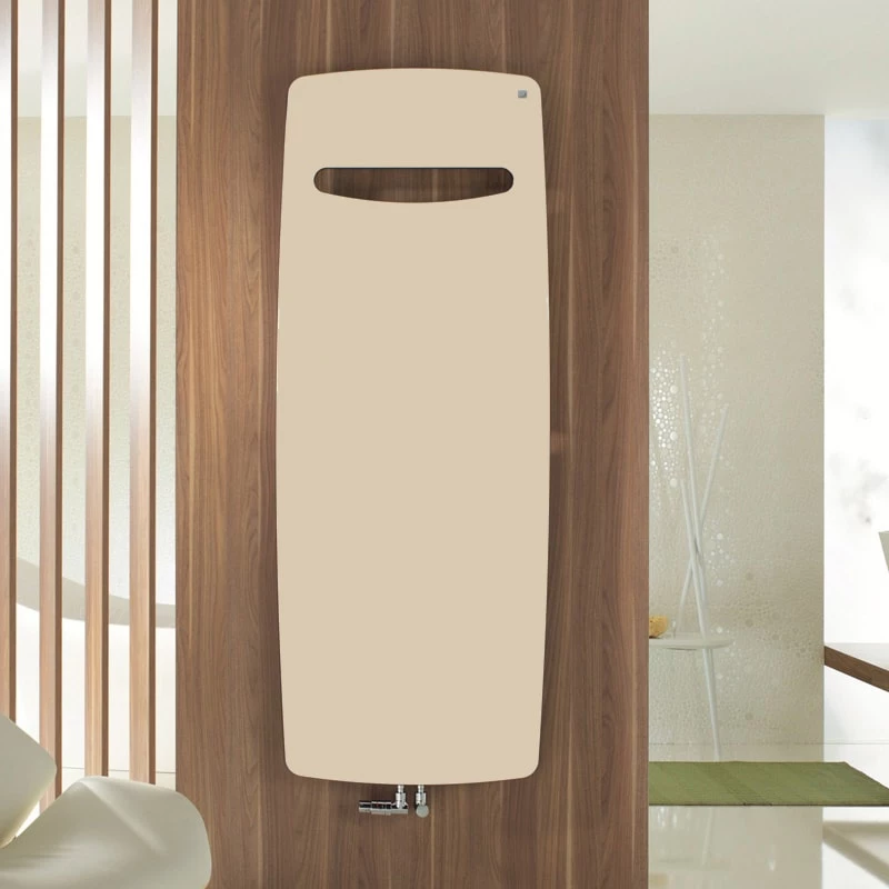 Zehnder Vitalo Spa törölközőszárító radiátor EasyFit, 1225x490 mm, Sand Quartz (RAL0522)