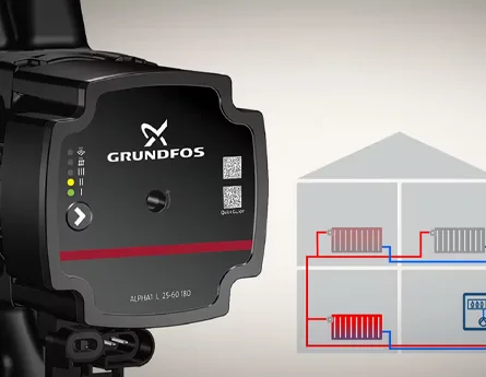 Grundfos Alpha fűtési keringető szivattyú