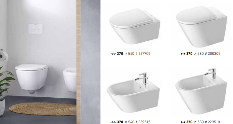 D-Neo WC Duravit Rimless 