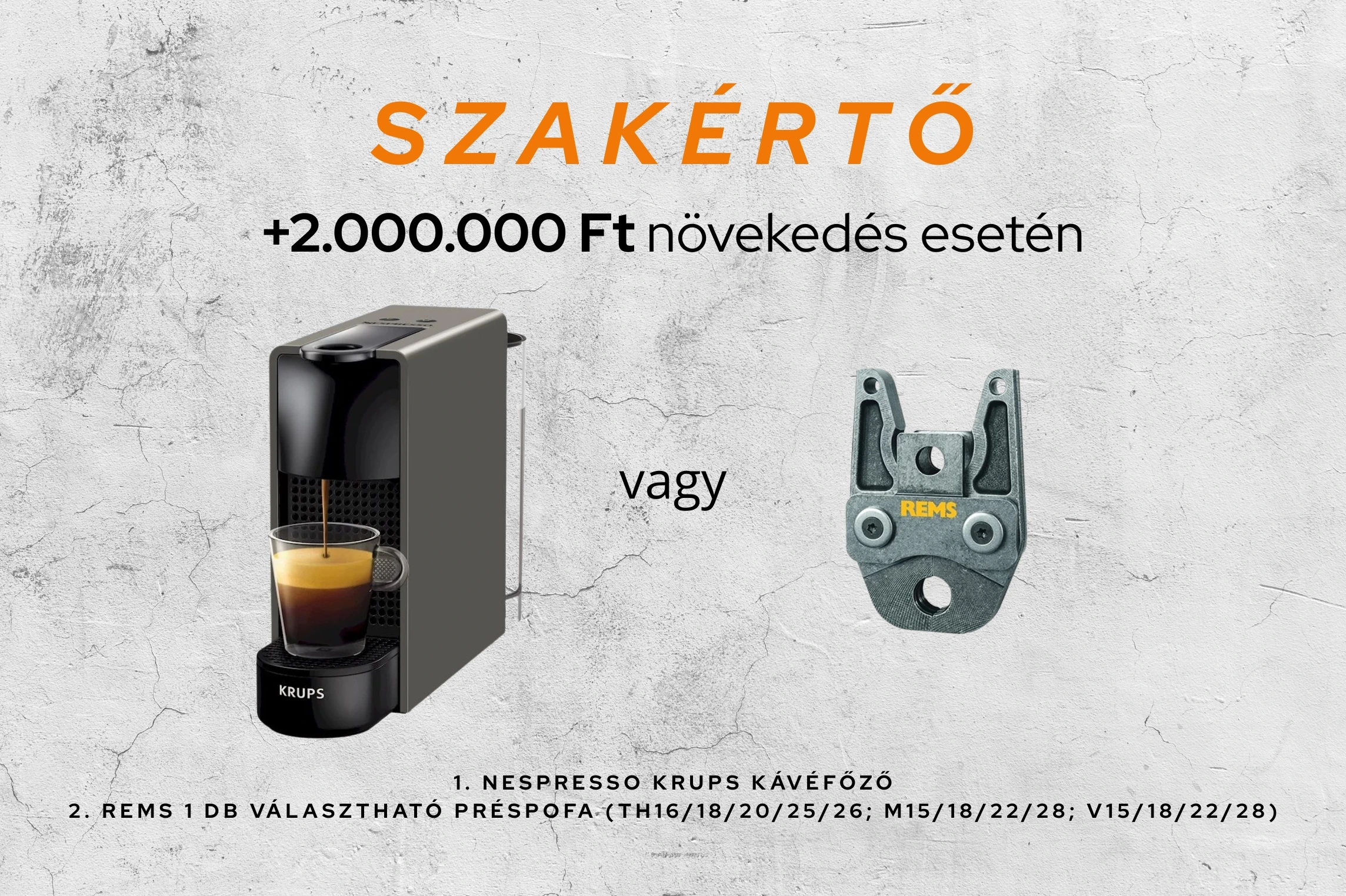 SZAKÉRTŐ – +2.000.000 Ft növekedés esetén